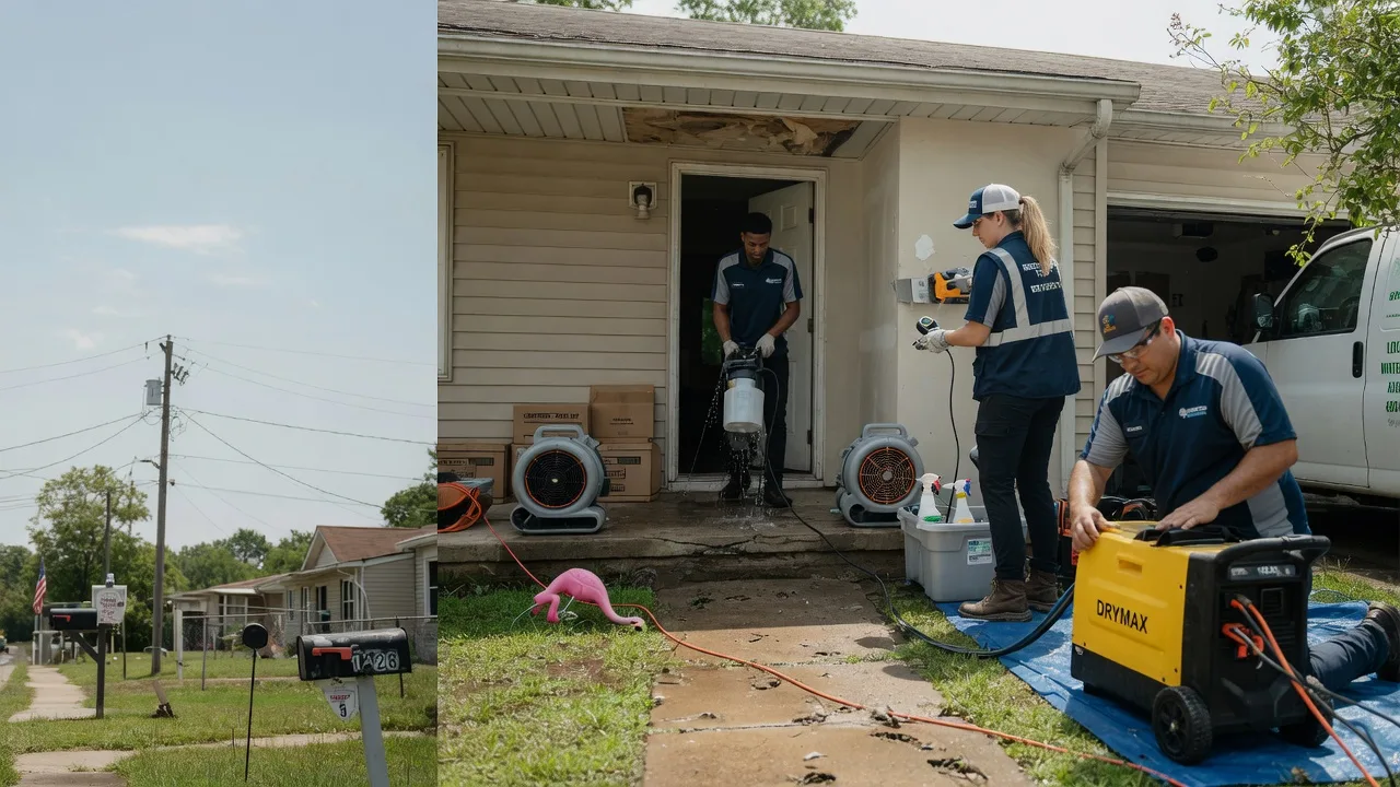 Storm Damage Water Removal in Penfield, IL near me